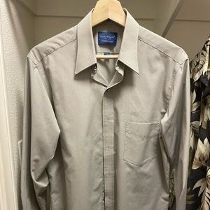 Wrinkle free dress shirt